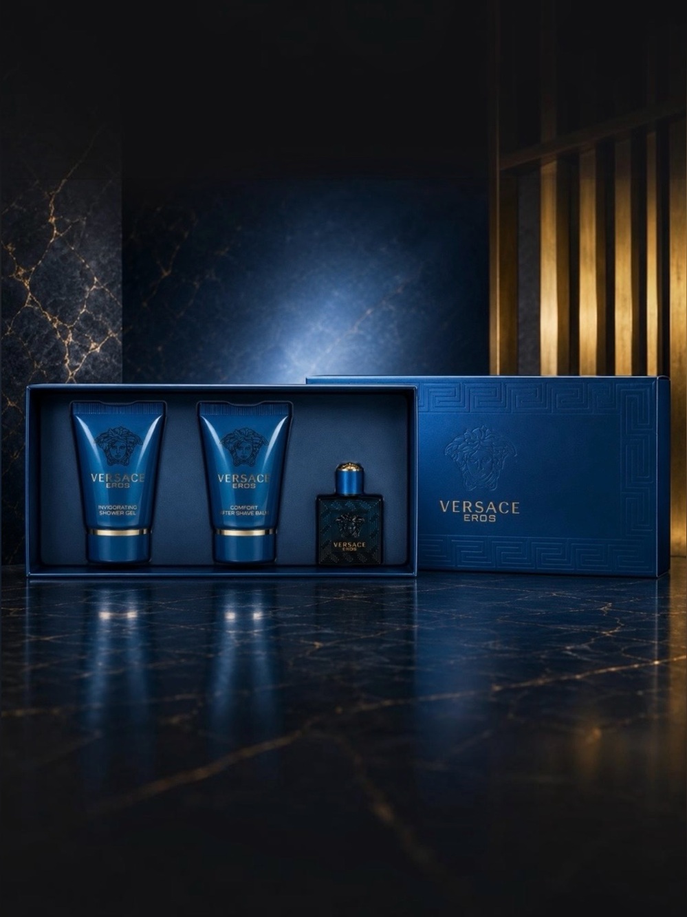 Versace Eros 
3-Piece Mini Gift Set for Men